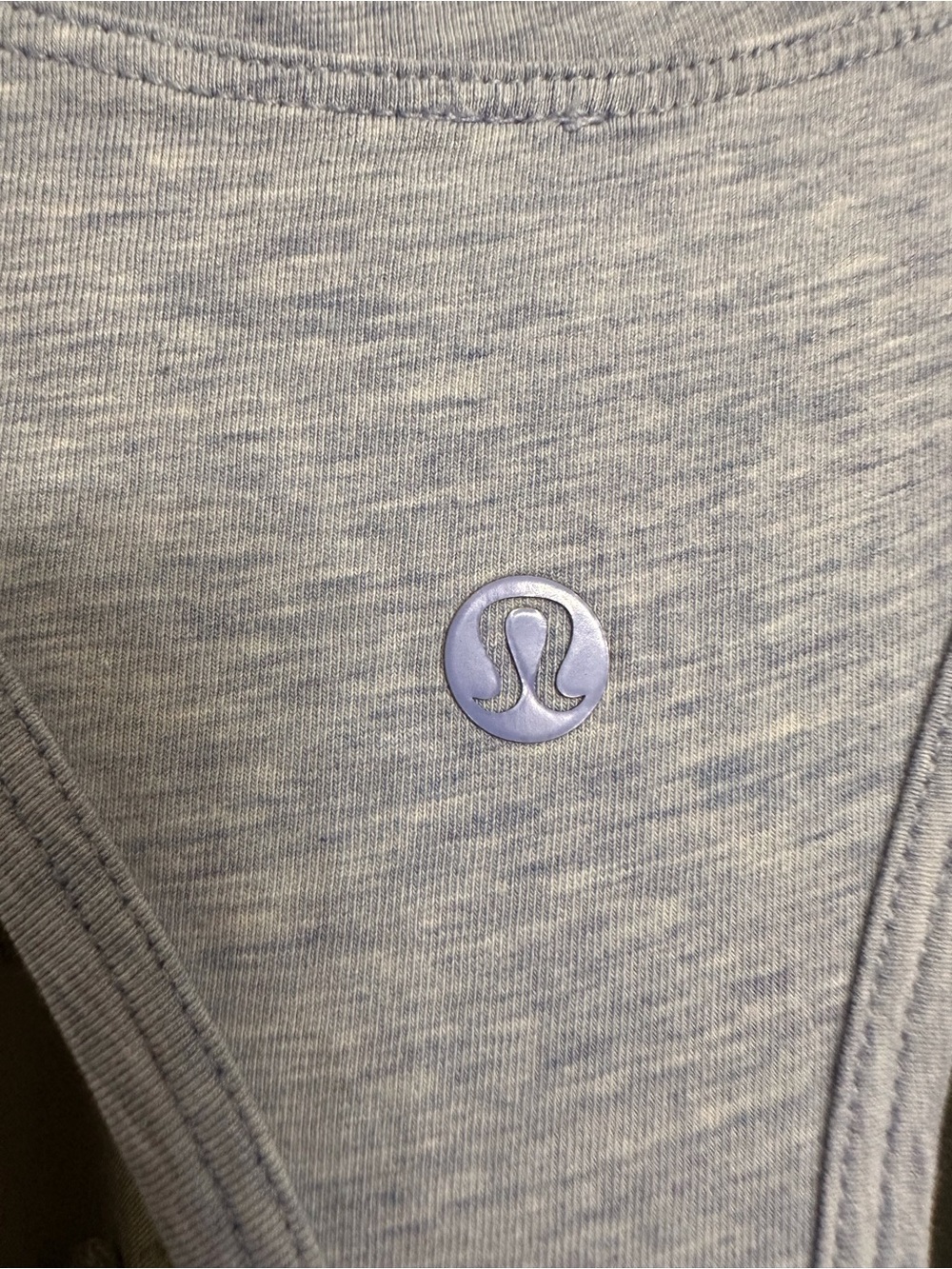 Blue lavender Lululemon tank top Shirt cami size 10 - Picture 6 of 6